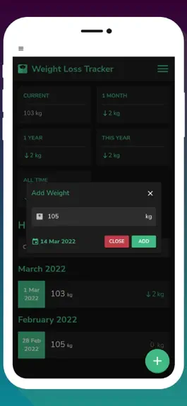 Game screenshot Weight Loss Tracker. mod apk