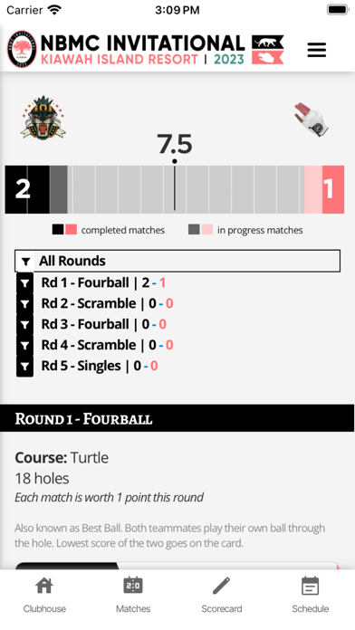 Clubhousen iPhone screenshot 1 - Sports app