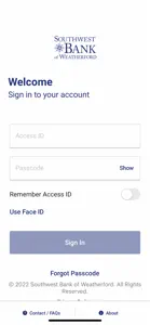 Southwest National Bank screenshot #2 for iPhone