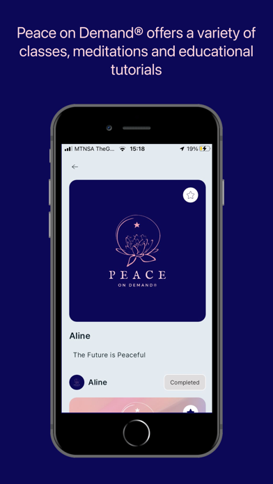 Peace on Demand® Screenshot