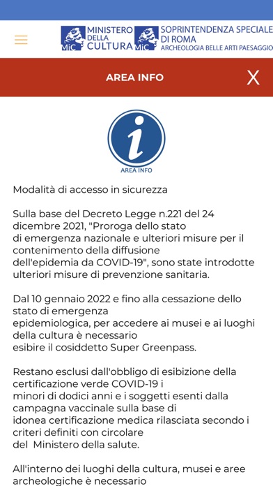 Soprintendenza Speciale Roma Screenshot