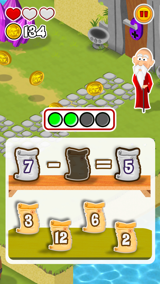 #2. Math Land: Arithmetic for kids (iOS) By: Didactoons Games SL
