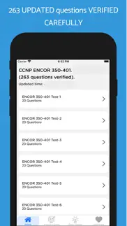 ccnp encor 350-401 2024 iphone screenshot 1