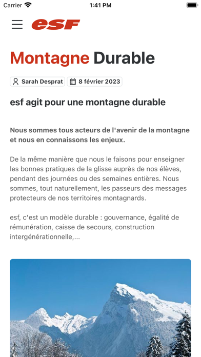 ESF Carnet Rouge Screenshot