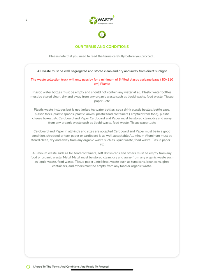 Waste Management Control - WMC