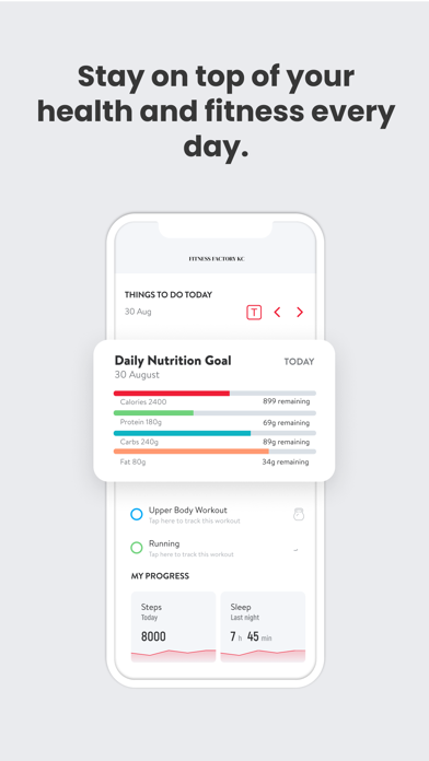 Fitness Factory KC Screenshot