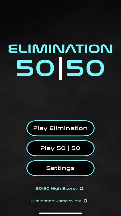 Elimination 50-50