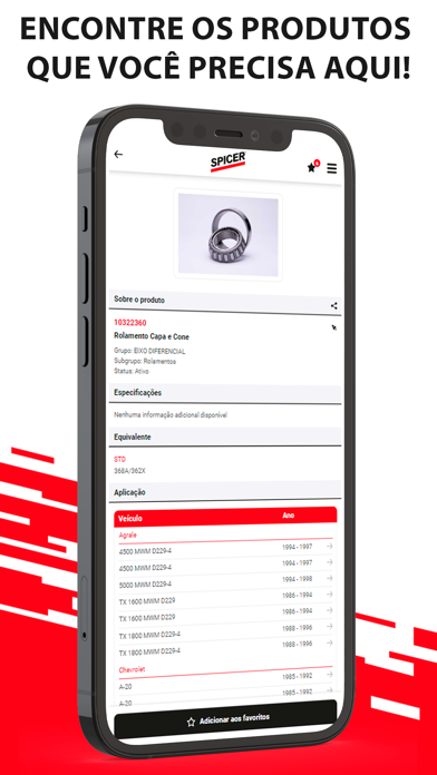Spicer Catalogo Brasil Screenshot
