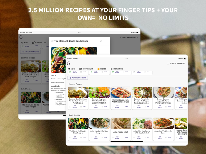 Guustav - Plan Shop and Eat