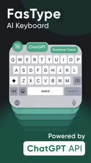 fastype - ai writing keyboard iphone screenshot 1