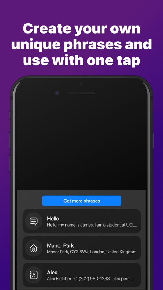 #6. Phrase Keyboard: Simple Dialog (iOS) 由: Niyaz Vakhpiev