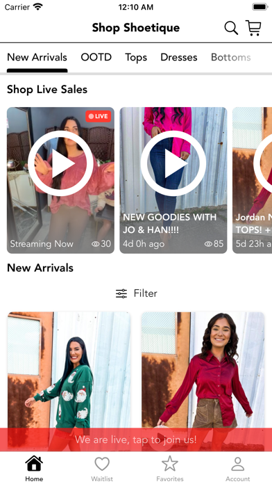 Shop Shoetique Screenshot