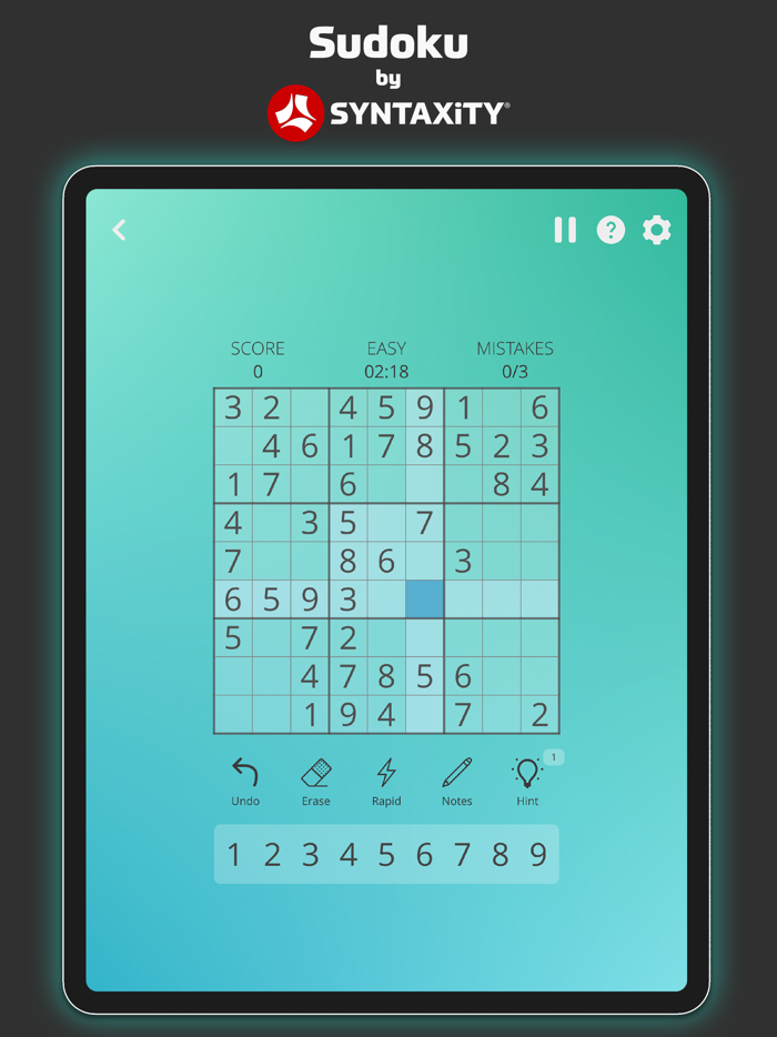 Sudoku by SYNTAXiTY