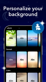 I am + AI Affirmations Widget screenshot