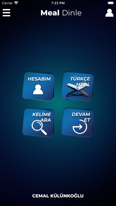 Kur'an Meali Dinle Screenshot