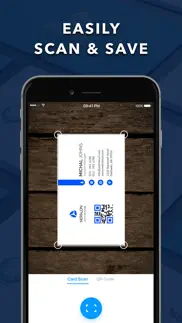 business card scanner - vcard iphone screenshot 1