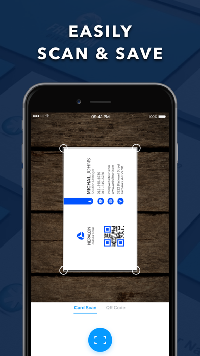 Business Card Scanner - vCard Screenshot