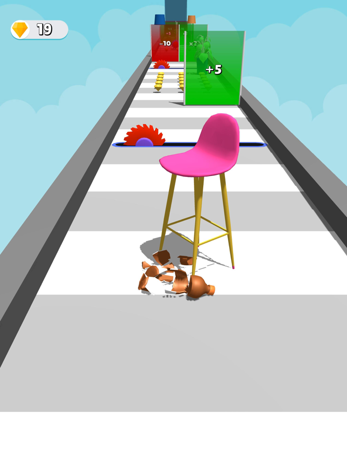 Break Bottle On Stair ASMR