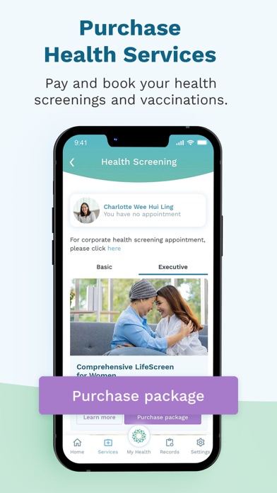 myhealth360 Singapore Screenshot