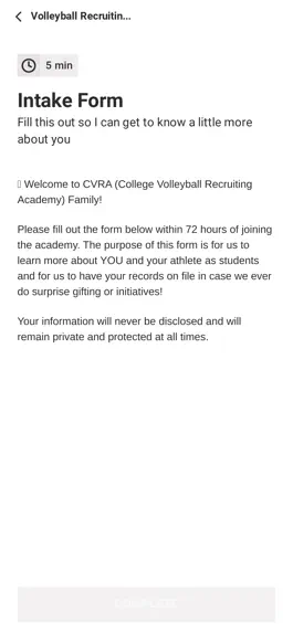 Game screenshot College Volleyball Recruiting hack