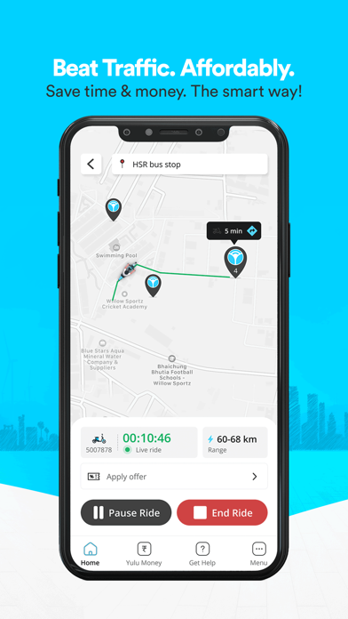 Yulu - top eBike sharing app Screenshot