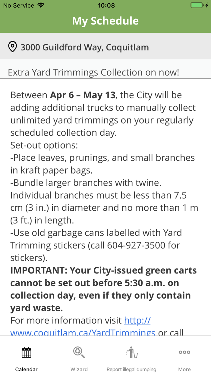 Coquitlam Curbside Collection