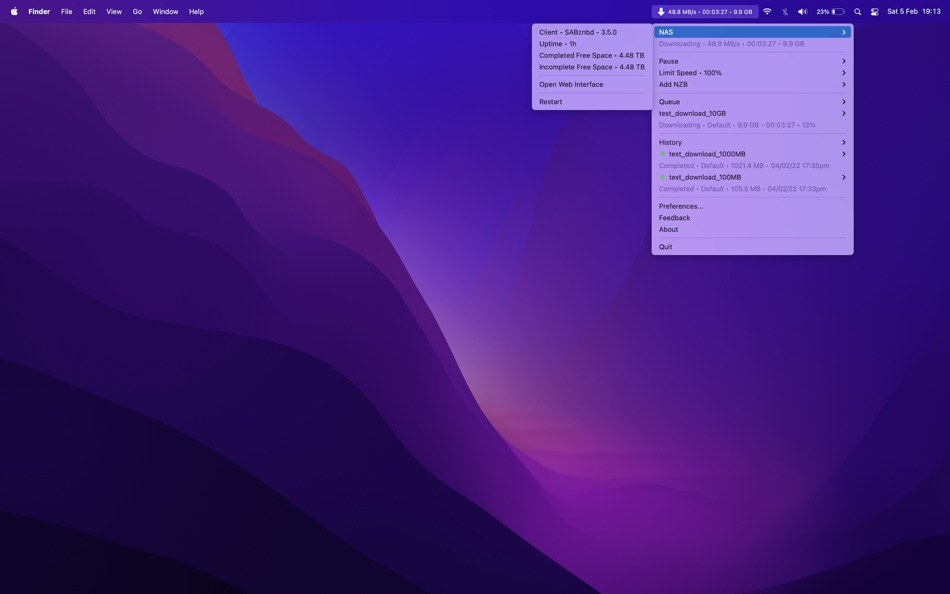 #2. NZB Control (macOS) 게시자: Vijay Mason
