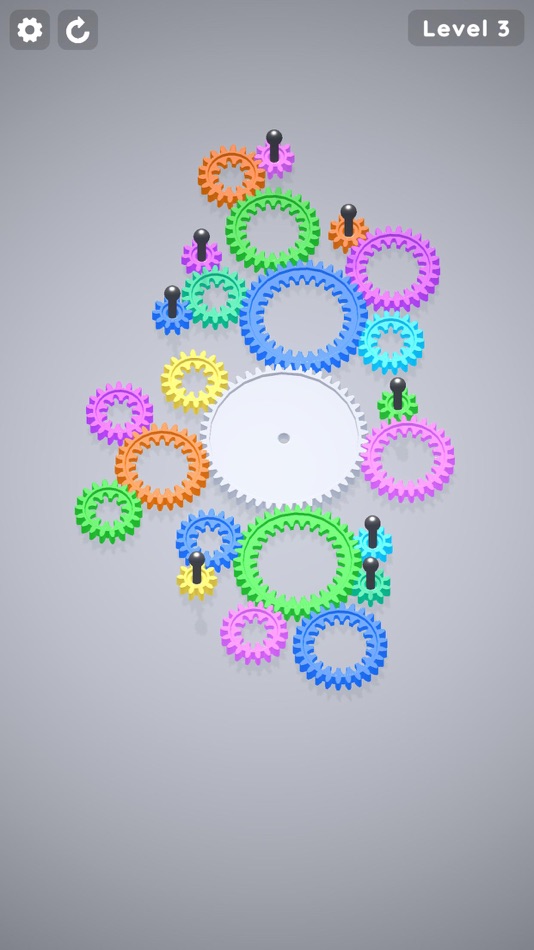 #2. Orbital Gears (iOS) 由: Feelcrafters Oyun Yazilim