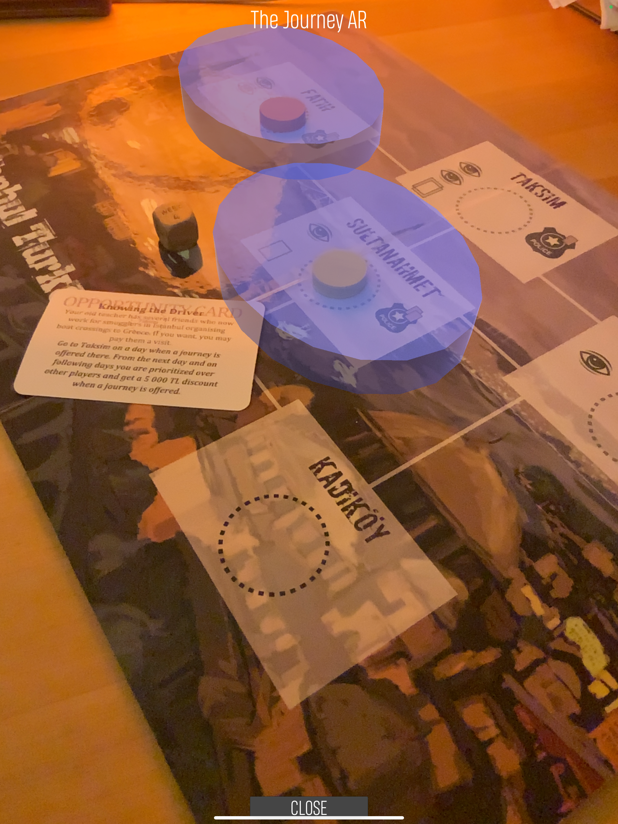The Journey AR Companion app