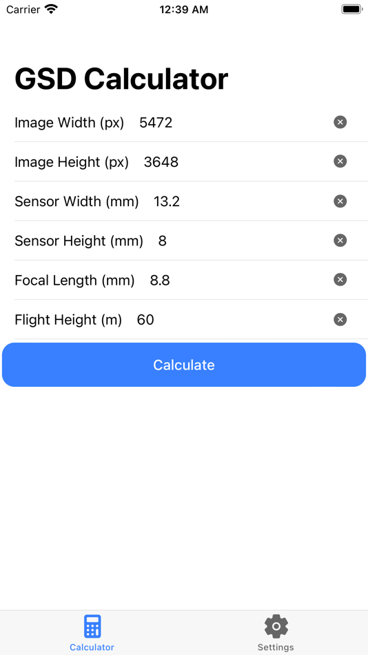 #1. GSD Drone Calculator (iOS) 由: Roman Akhromieiev