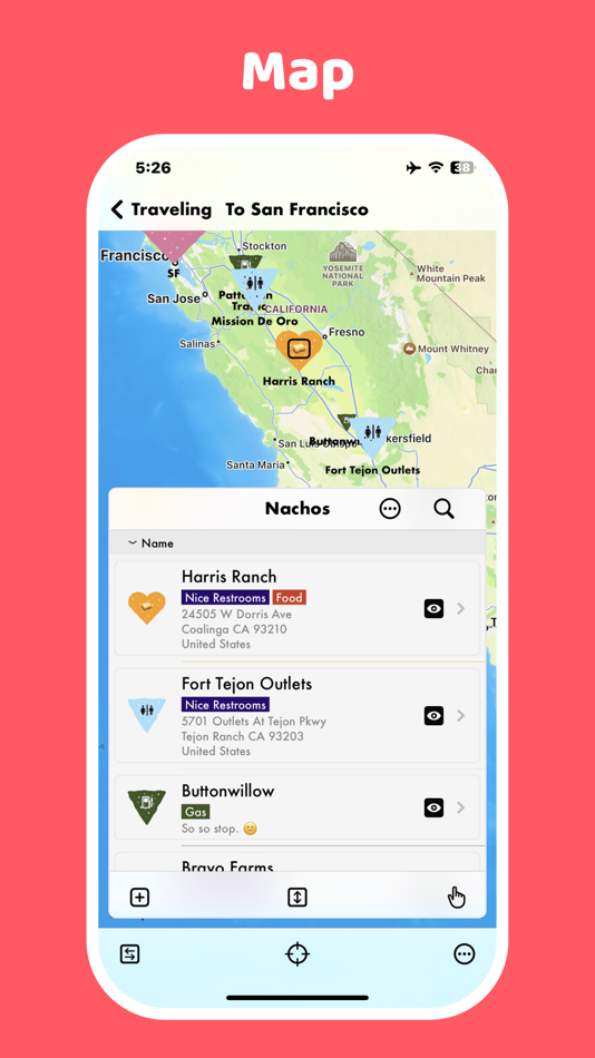 #2. Nacho Map: Pin Places & Notes (iOS) 由: Robert Jacquez