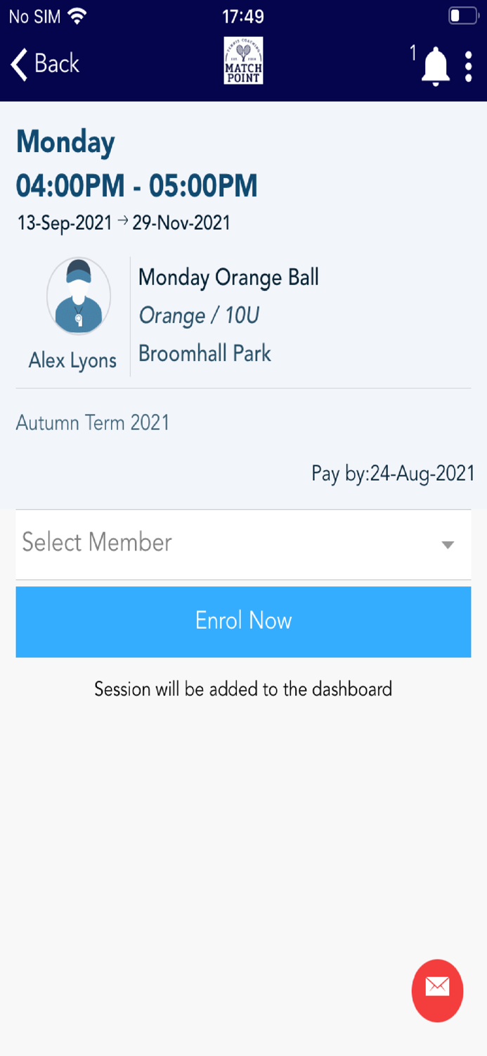 Match Point Tennis Coaching