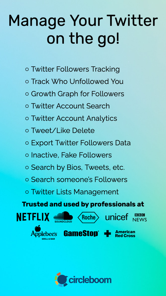 #1. Circleboom For Twitter (iOS) 由: Circleboom LLC