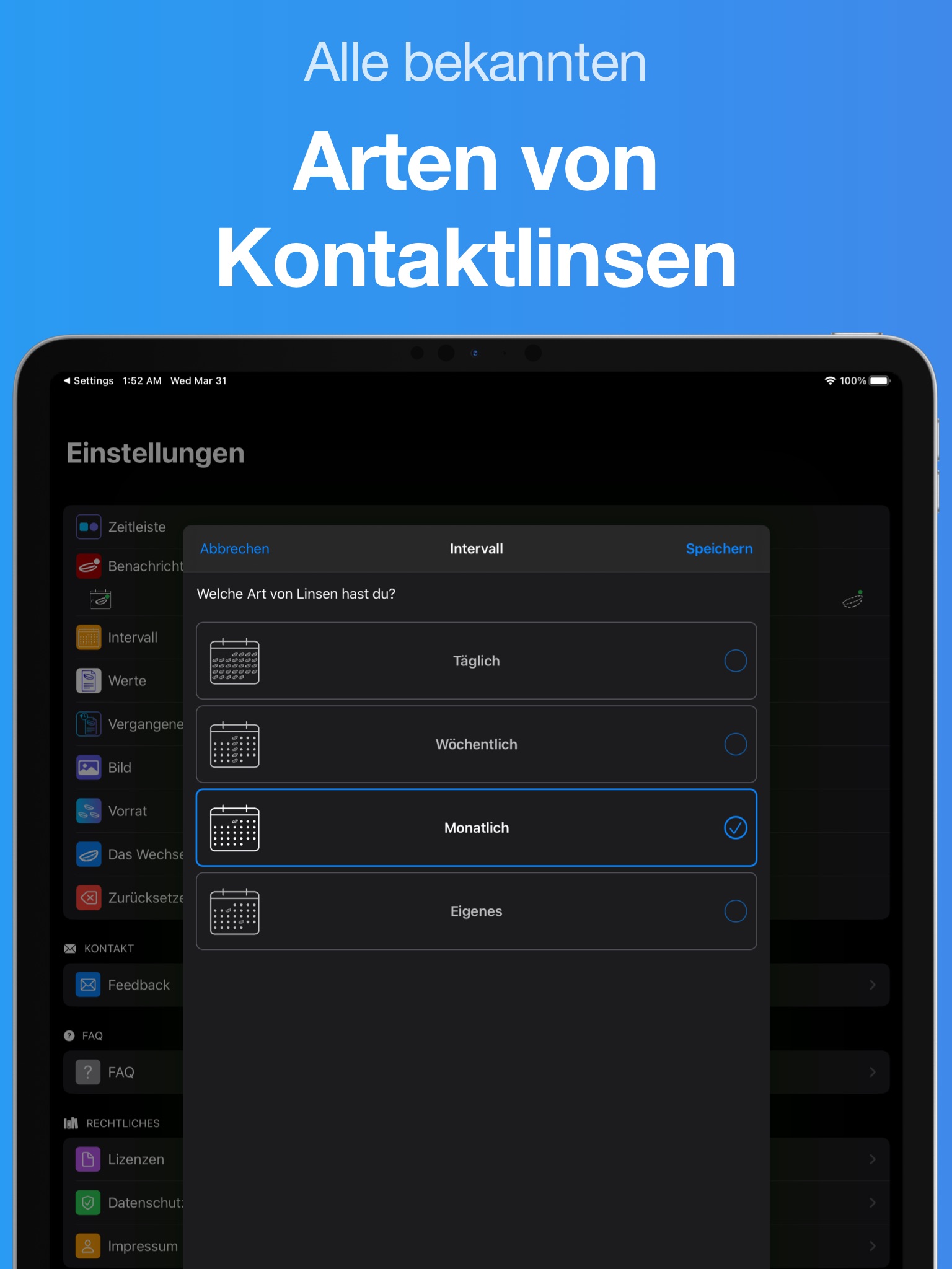 Lensy - Contact Lens Tracker screenshot 3