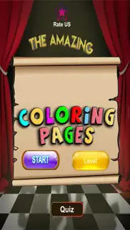 amazing coloring pages circus iphone screenshot 1