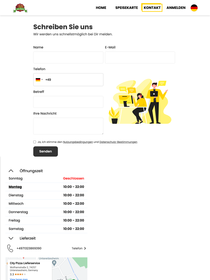 City Pizza Untereisesheim