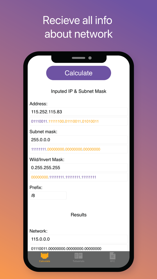 #2. IPCalc - Calculate The Network (iOS) 由: Vahagn Hovvyan