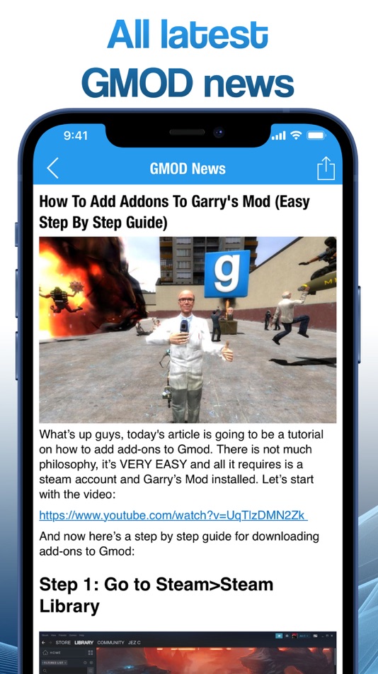 #2. GMOD tube for Garry's mod (iOS) Podle: Dmitry Kochurov