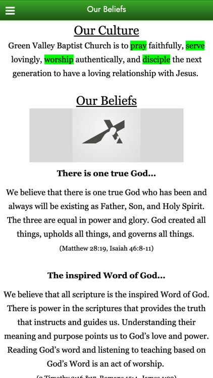 GreenValley Baptist AubreyTx