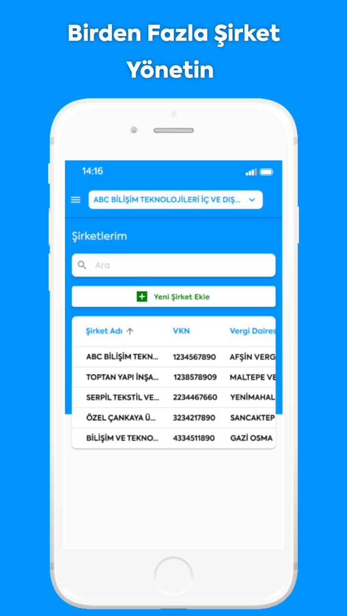 Belge App - E-Arşiv Portal