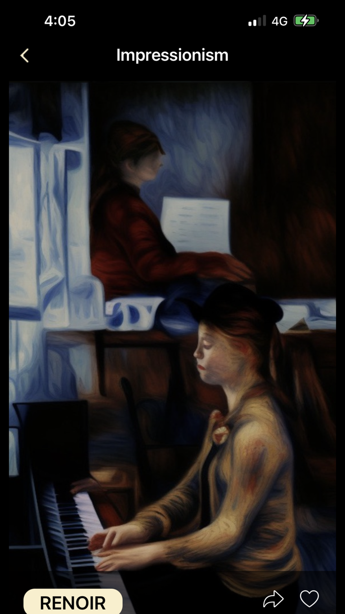 AI Impressionist Painter