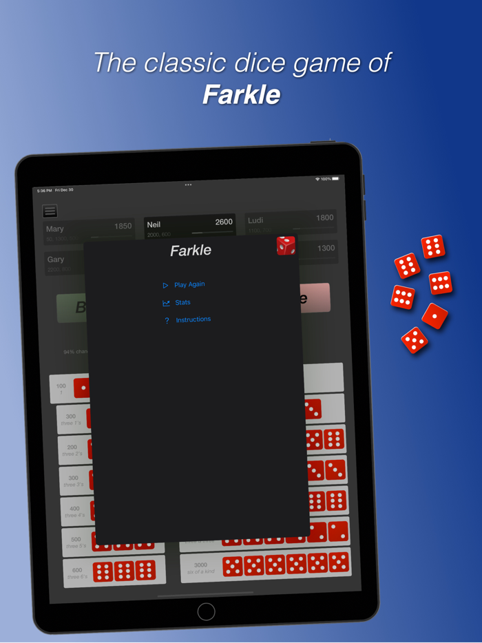 Farkle Scorer