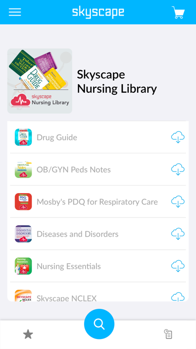 Screenshot #1 pour Skyscape Nursing Library
