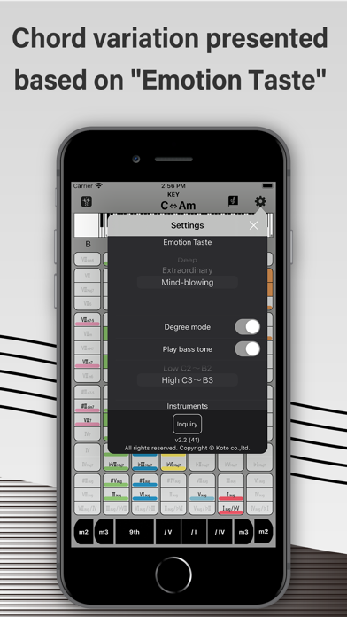 Dr.Chord -Discover cool chord. Screenshot