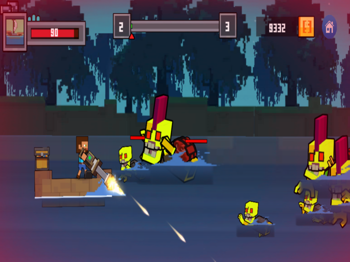 Alien Shooter Block Craft