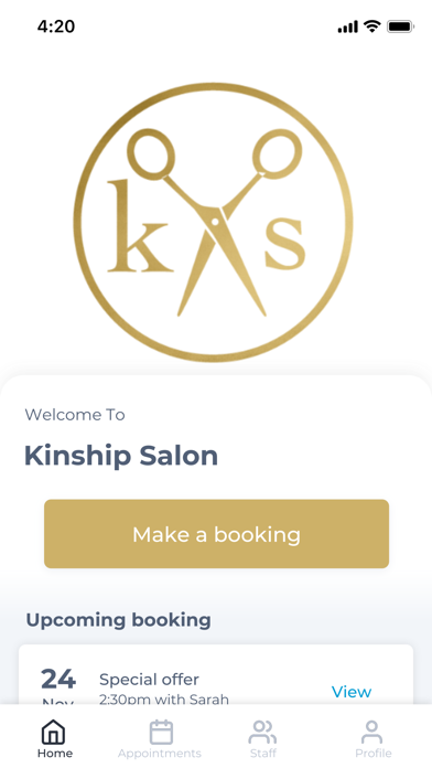 Kinship Salon Screenshot