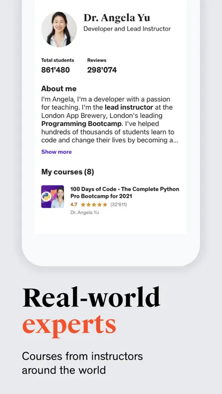 Udemy Online Video Courses screenshot 3 of 7