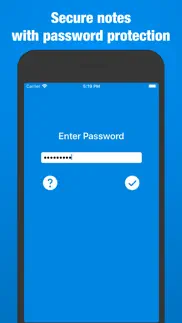 secure notepad pro iphone screenshot 1