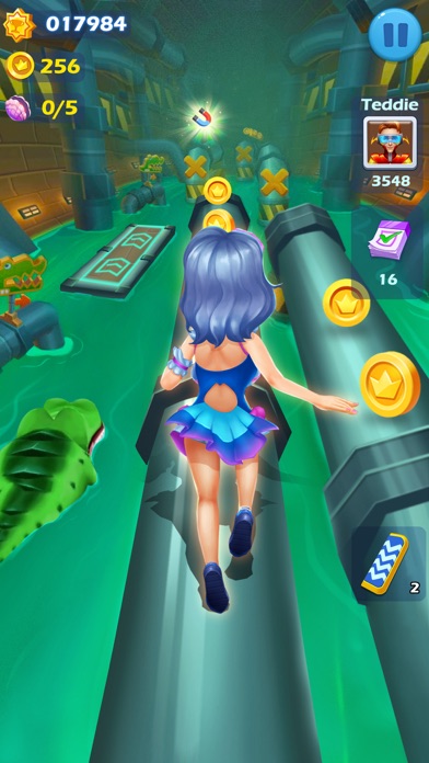 Screenshot #2 pour Subway Princess Runner