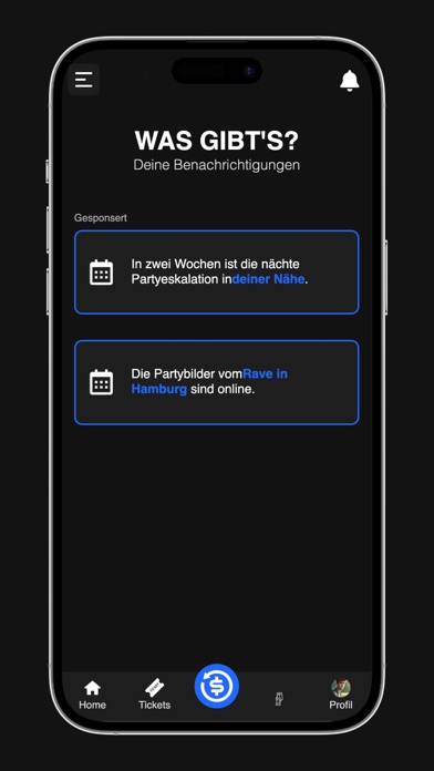 Nachtaktivevents Screenshot